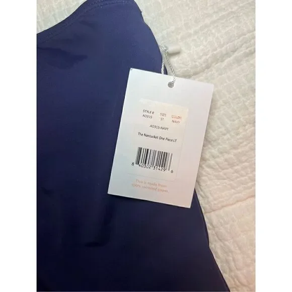 New Andie Swimwear The Nantucket One Piece size small tall
